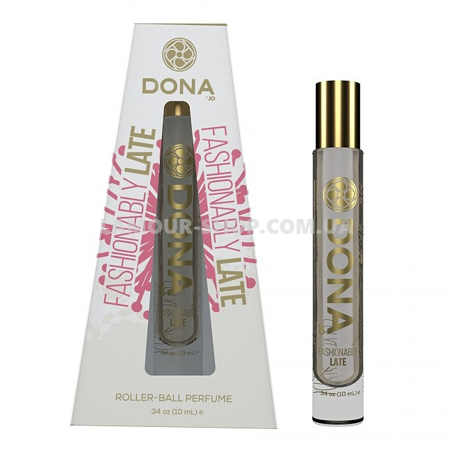фото Духи с роликовым нанесением DONA Roll-On Perfume - Fashionably Late (10 мл)