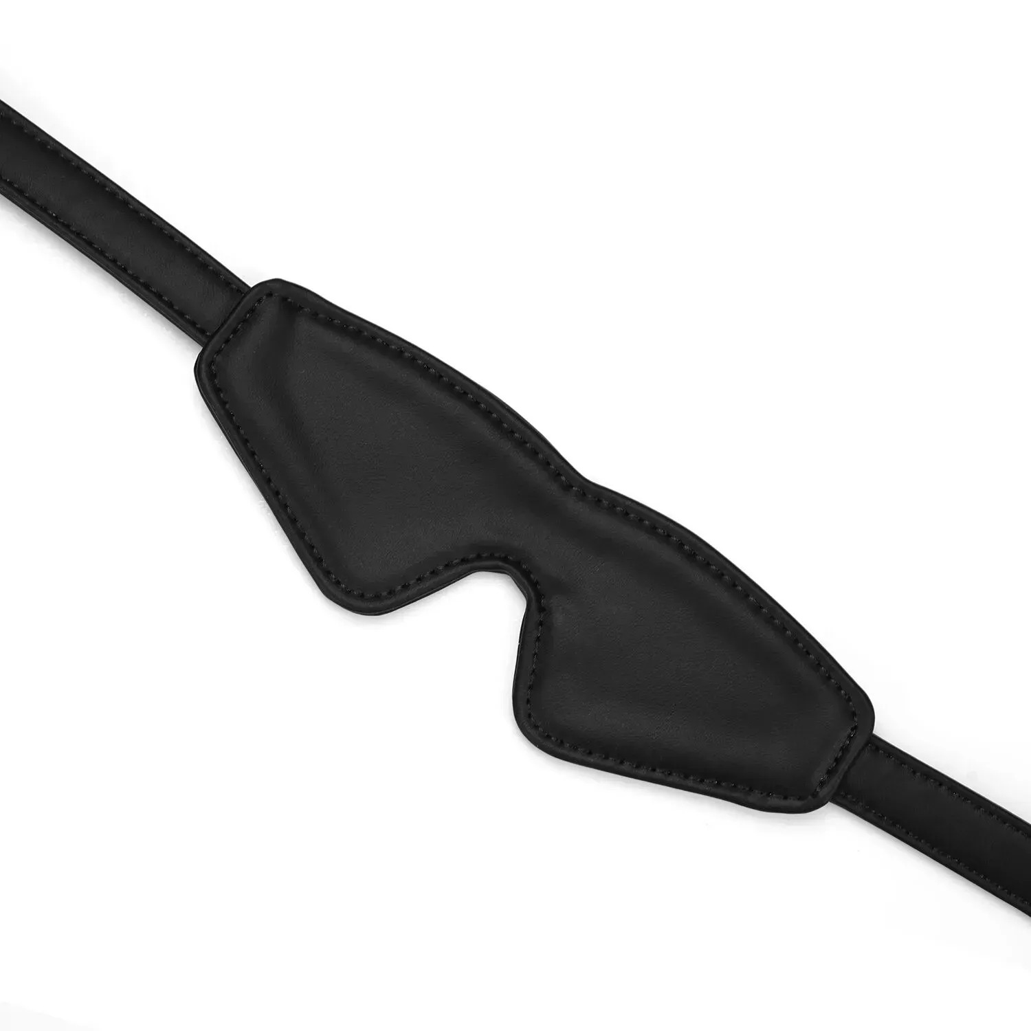 фото Маска на очі Liebe Seele Black Organosilicon Blindfold, екошкіра
