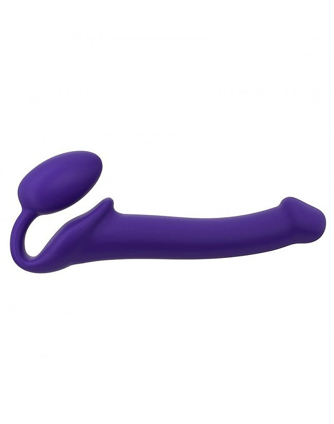 фото Безремінний страпон Strap-On-Me Violet S, повністю регульований, діаметр 2,7 см