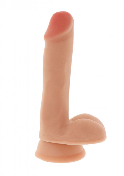 Фалоімітатор Dual Density Dildo 6 Inch Balls Skin