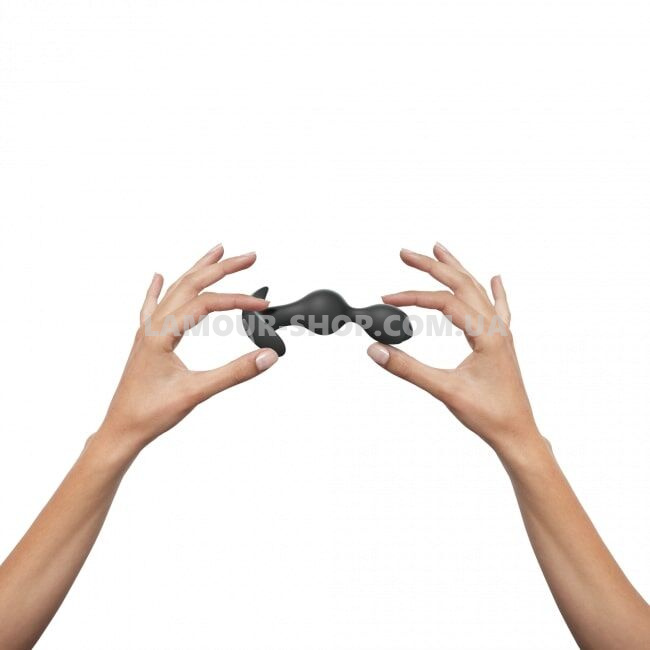 фото Анальний стимулятор гнучкий з вібрацією Love To Love TWINNY BUD Black