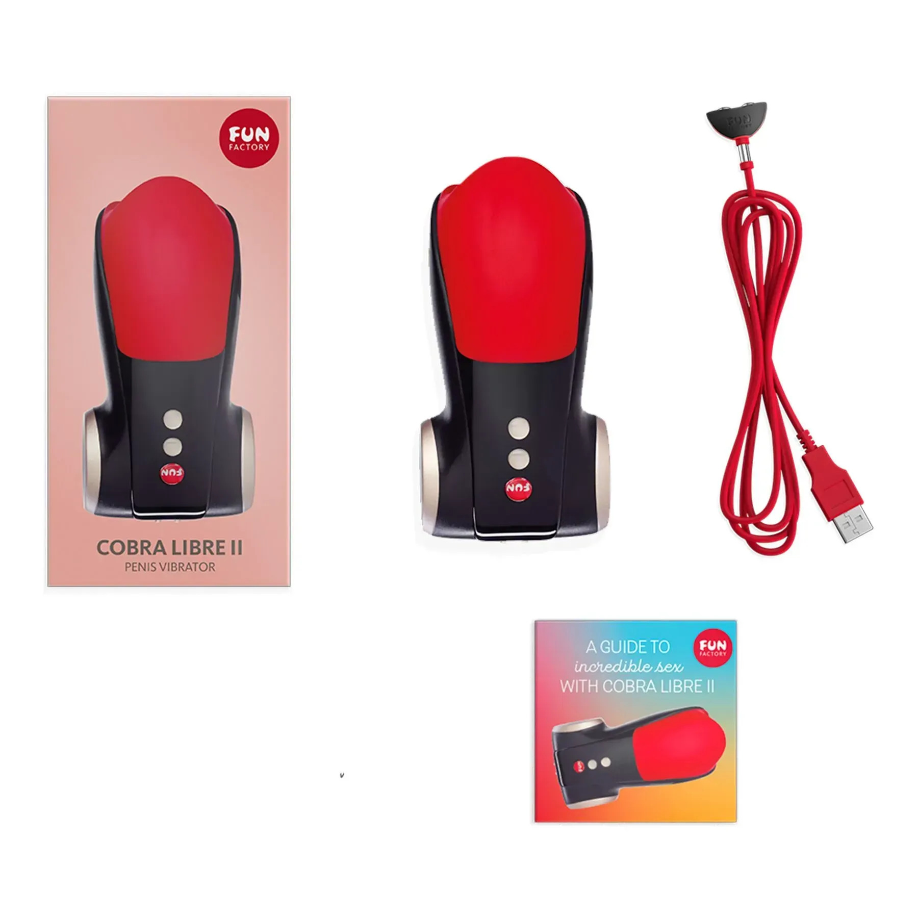 фото Мастурбатор для головки пеніса Fun Factory COBRA LIBRE II Nightblue