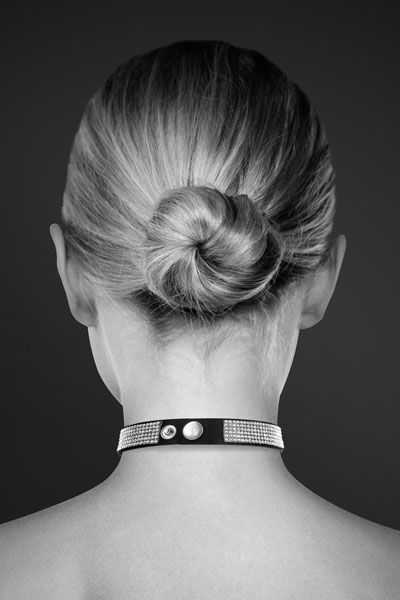 фото Чокер зі стразами Bijoux Pour Toi - HEART DIAMOND