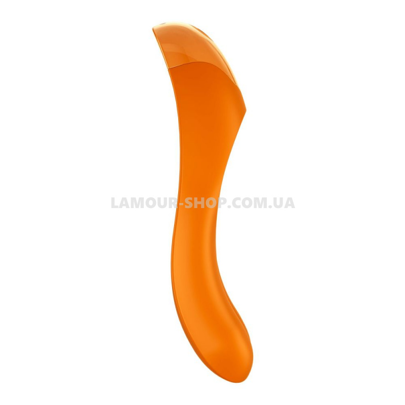 фото Вібратор на палець Satisfyer Candy Cane Orange