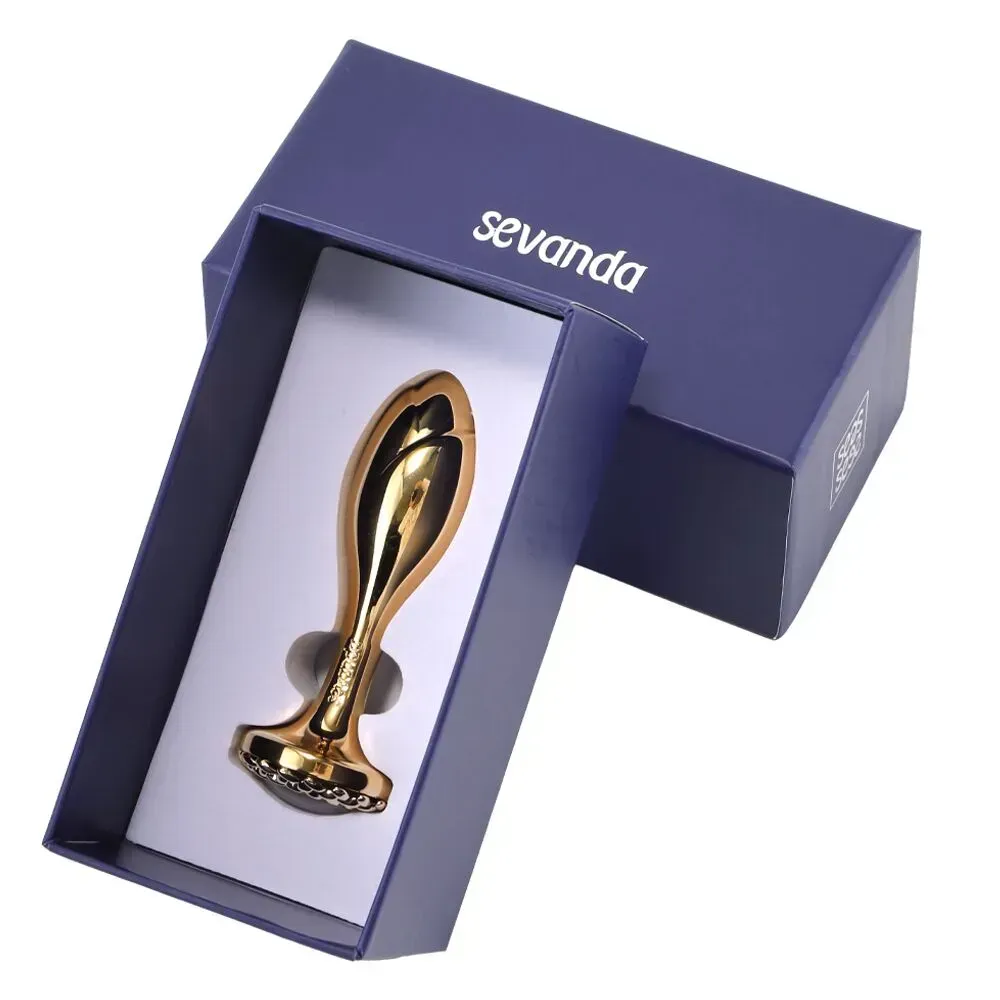 фото Анальна пробка  LOCKINK SEVANDA Pearl Rose-shape Anal Plug