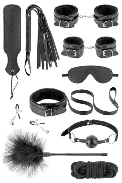 Набір Fetish Tentation SM Bondage Box in vegan leather, 10 пред