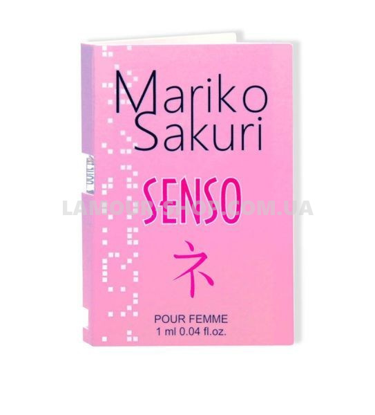 фото Духи с феромонами женские Mariko Sakuri SENSO, 1 ml