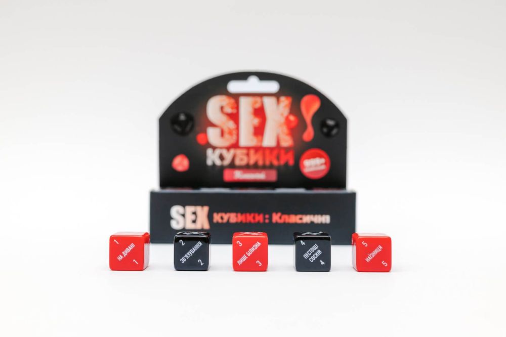 фото Сувенір SEX-Кубики «Класичні» (UA)