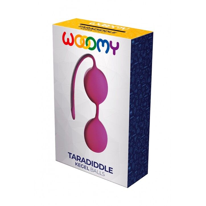 фото Вагінальні кульки Wooomy Taradiddle Magenta Kegel Ball