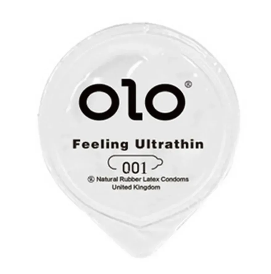 фото Презерватив з гіалуроновою кислотою OLO - Feeling Ultrathin 1шт