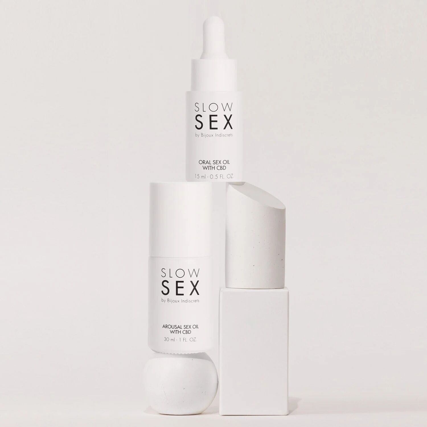 фото Стимулятор клітора Bijoux Indiscrets SLOW SEX Arousal Sex Oil CBD
