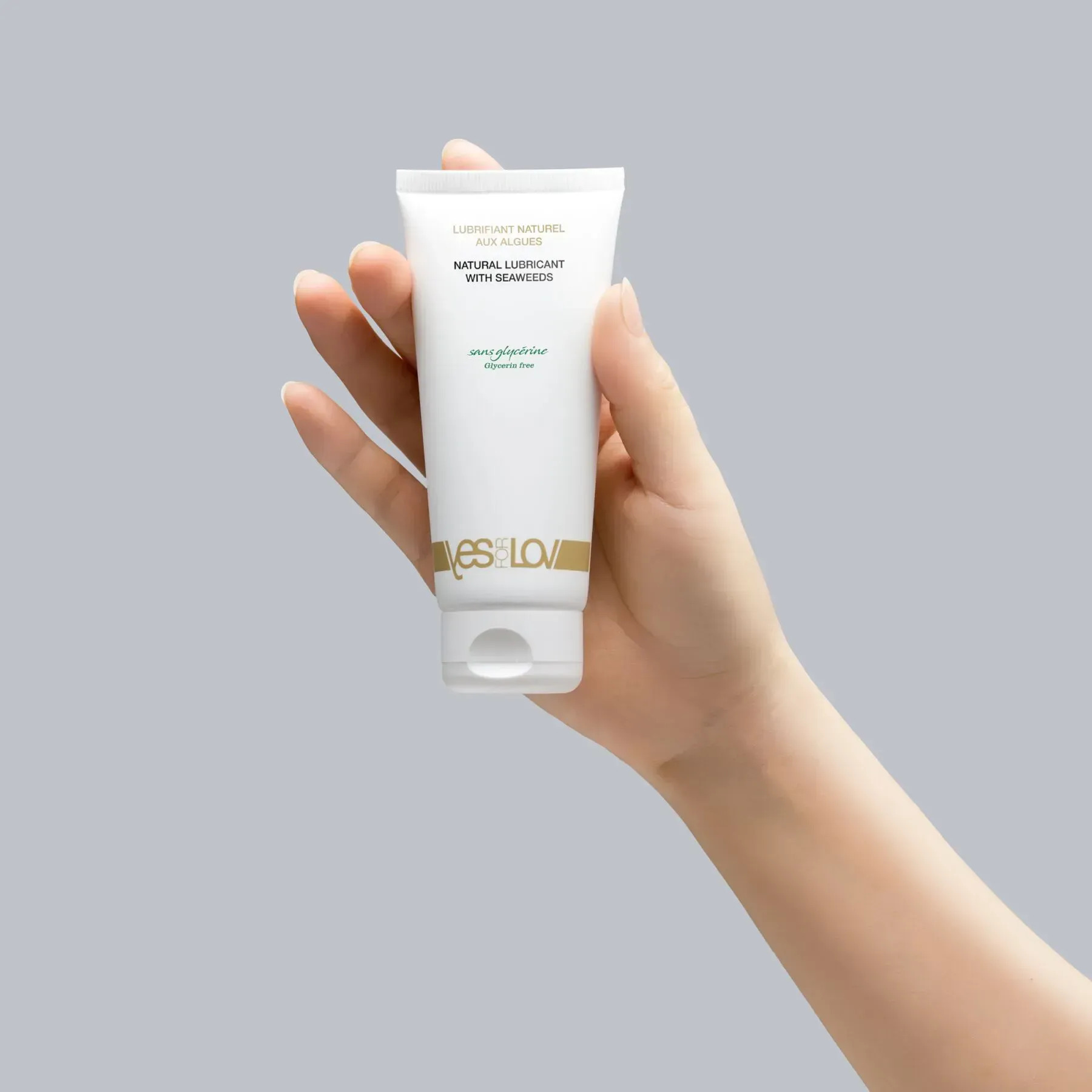 фото Змазка  на водній основі YESforLOV NATURAL LUBRICANT WITH SEAWEED 100 мл