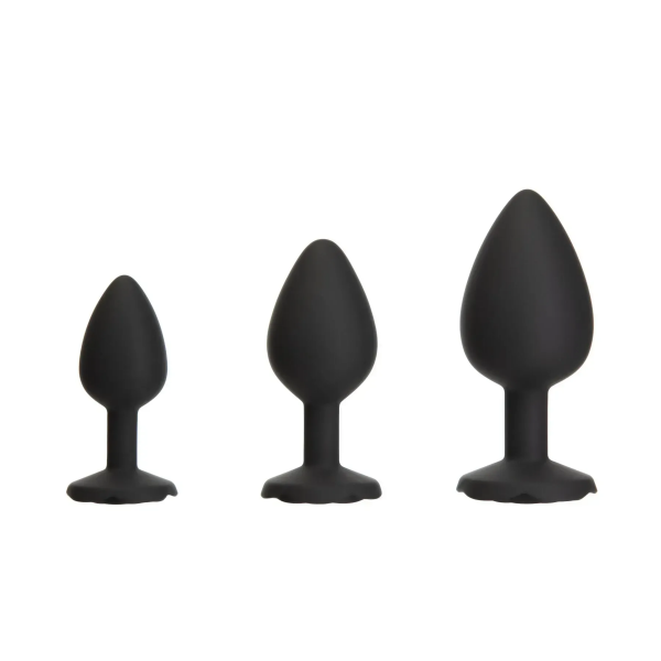Набір анальних пробок BMS Roses Til’ Dawn Silicone Anal Plug Kit Starter 