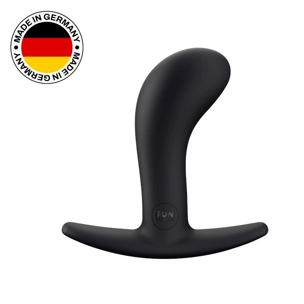 Анальна пробка  Fun Factory BOOTIE S, чорна, діаметр 2,8 см