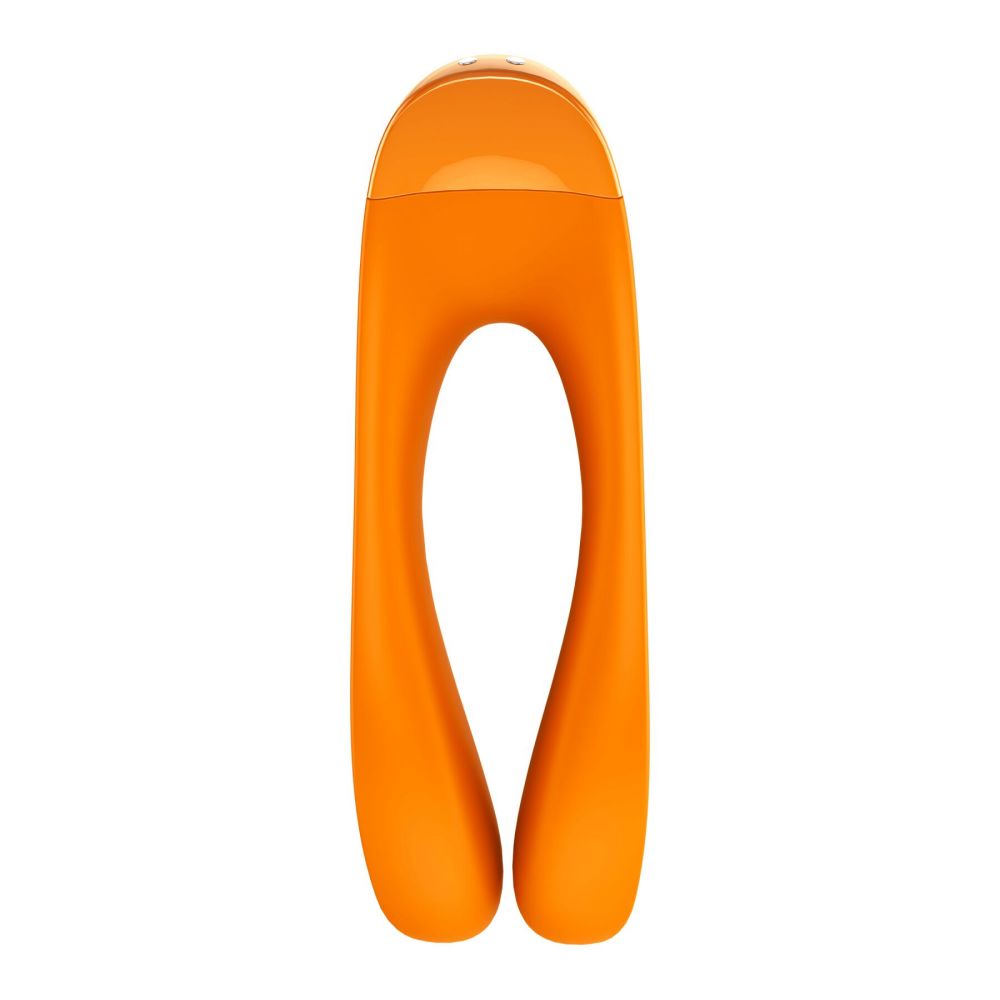 фото Вібратор на палець Satisfyer Candy Cane Orange