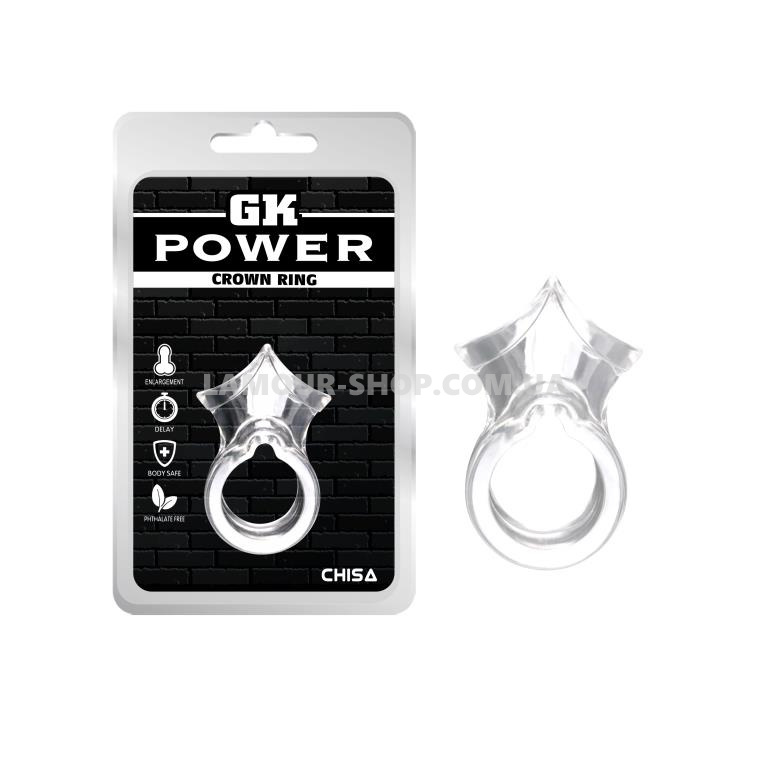 фото Ерекційне кільце GK Power Crown Ring