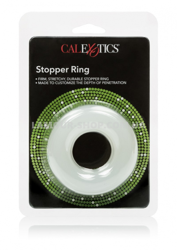 California Exotic Novelties Насадка ограничитель Stopper Ring  фото фото Насадка ограничитель Stopper Ring