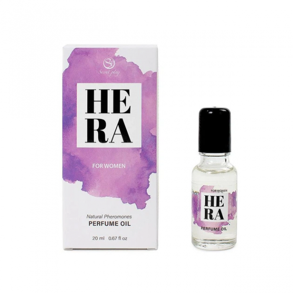 Масляні парфуми з феромонами для жінок Secret Play - Hera Perfume oil 20 ml