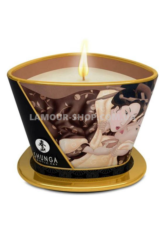 фото Свеча для массажа Shunga Candle Chocolate 170 мл