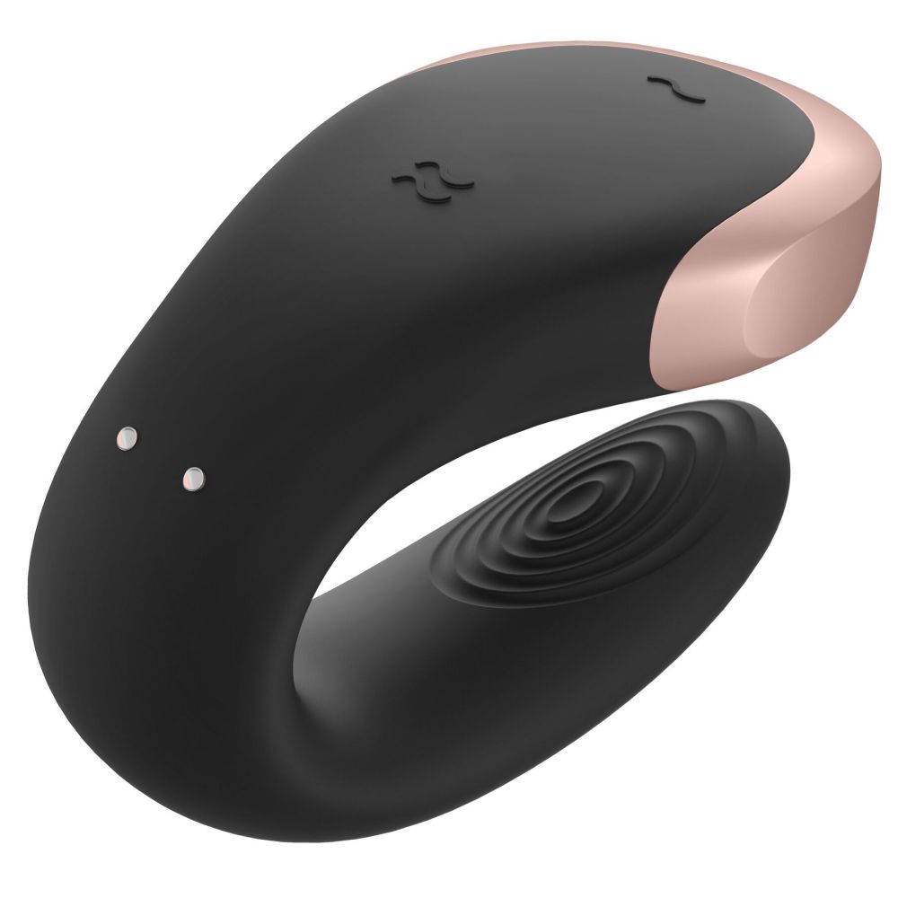 фото Смарт-вібратор для пар Satisfyer Double Love (Black)