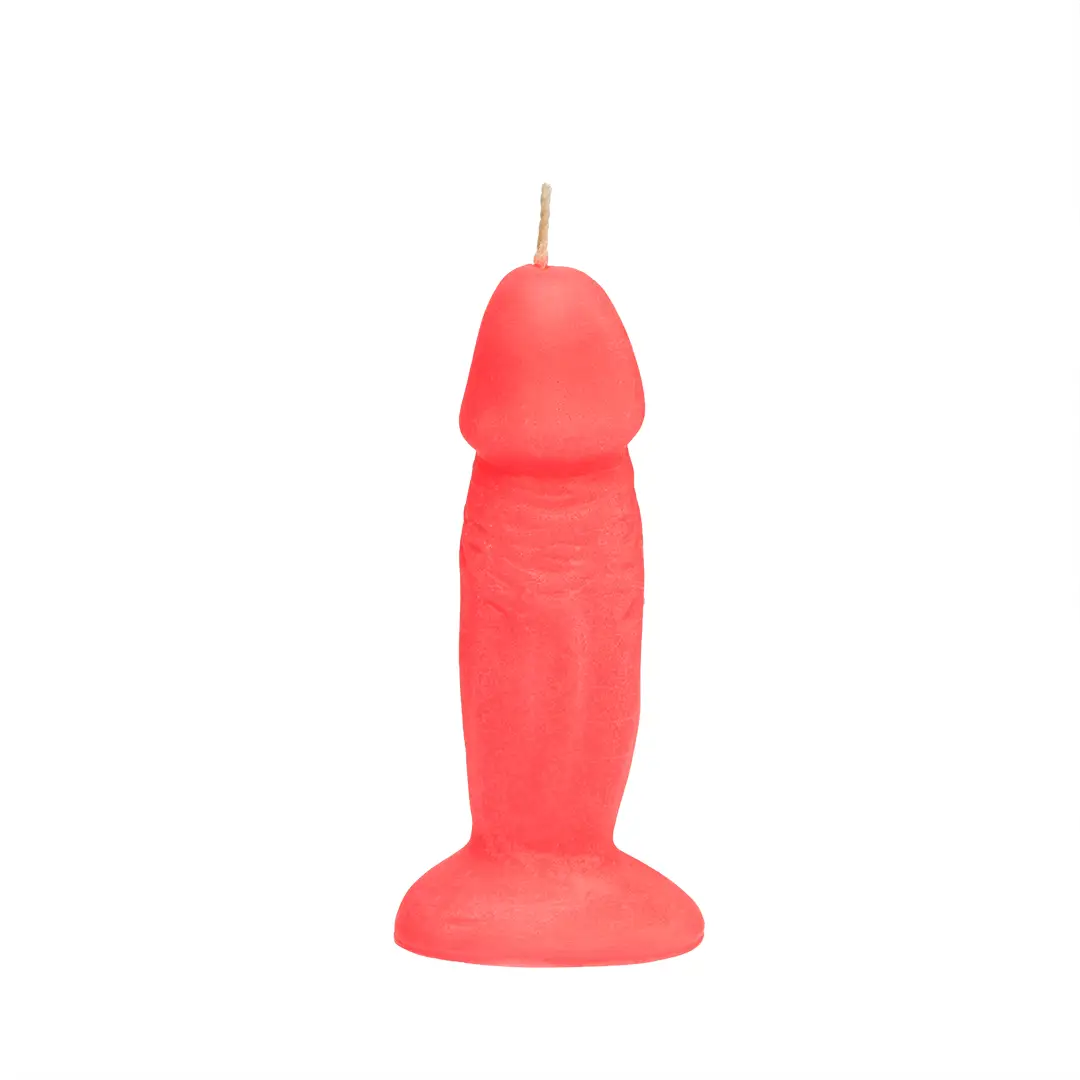 фото Свічка LOVE FLAME - Little Guy Red Fluor
