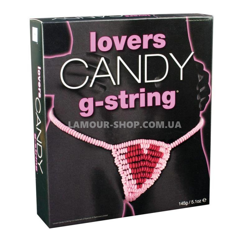фото Съедобные трусики стринги Lovers Candy G-String (145 гр)