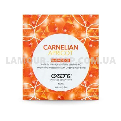 фото Пробник массажного масла Exsens Carnelian Apricot 3 мл 