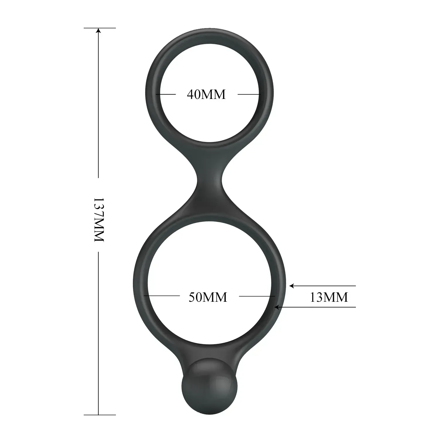 фото Ерекційне кільце Crazy Bull - Florian Silicone Cock Ring