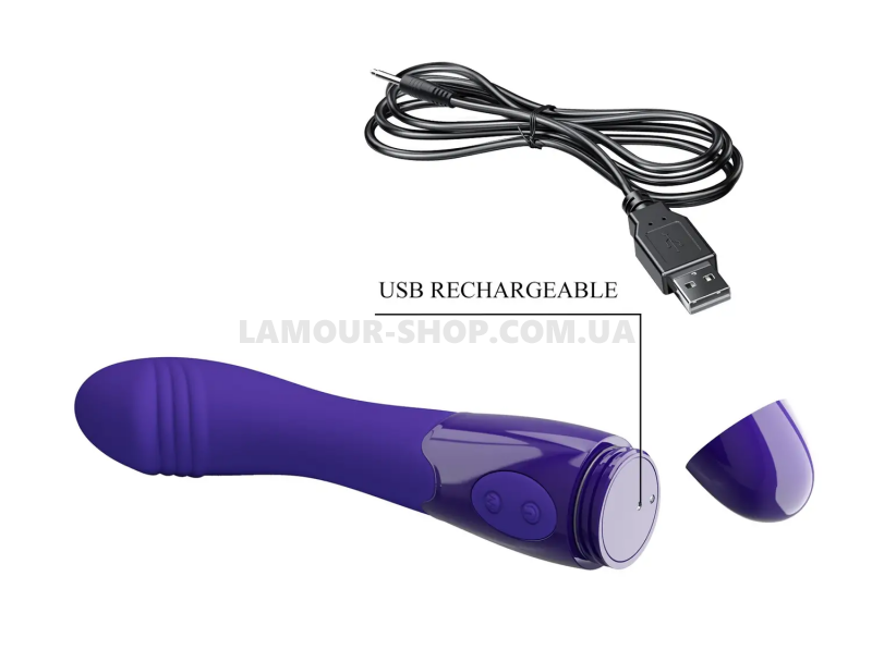 фото Вібромасажер для точки G Pretty Love - Elemental Youth