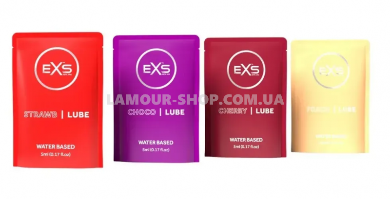 фото Гель- лубрикант EXSLUBE Flavoured Lube Sach 1шт