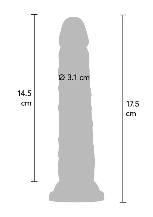фото Фалоімітатор Deluxe Dual Density Dong 17.5cm