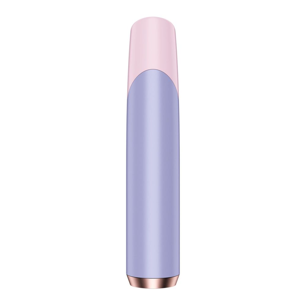 фото Вакуумний стимулятор Satisfyer Bold Kiss Violet, технологія 3D Air Pulse, 30