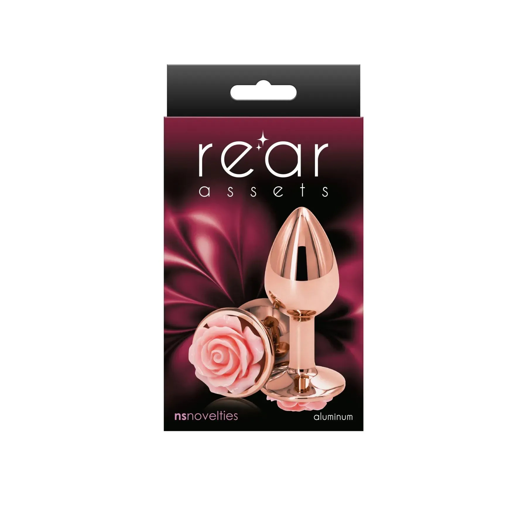 фото Анальна пробка  NS Novelties Rear Assets - Rose - Small - Pink
