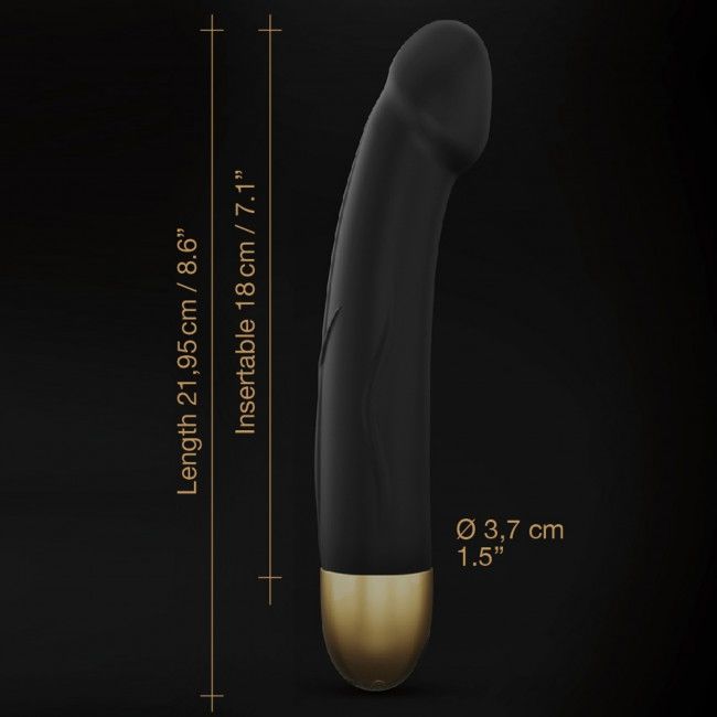 фото Вібратор Dorcel Real Vibration M Gold 2.0, діам 3,7см, для точки G