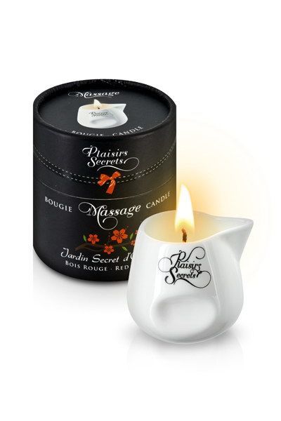 Массажная свеча Plaisirs Secrets Red Wood (80 мл) 