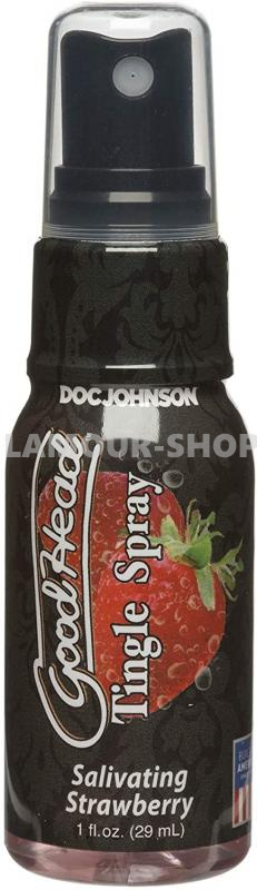 фото Спрей для мінету Doc Johnson GoodHead Tingle Spray – Strawberry (29 мл)