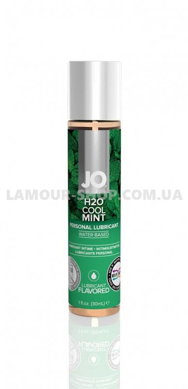 фото Лубрикант на водній основі System JO H2O - Cool Mint (30 мл)