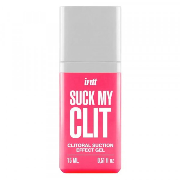 Смоктайзер  для клітора Intt Suck My Clit Wild Strawberry (15 мл), полуниця