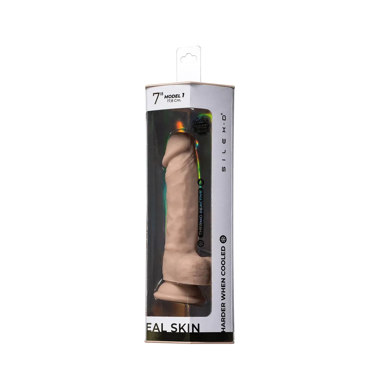 фото Фалоімітатор  SilexD Johnny Real Skin Flesh (7in MODEL 1)