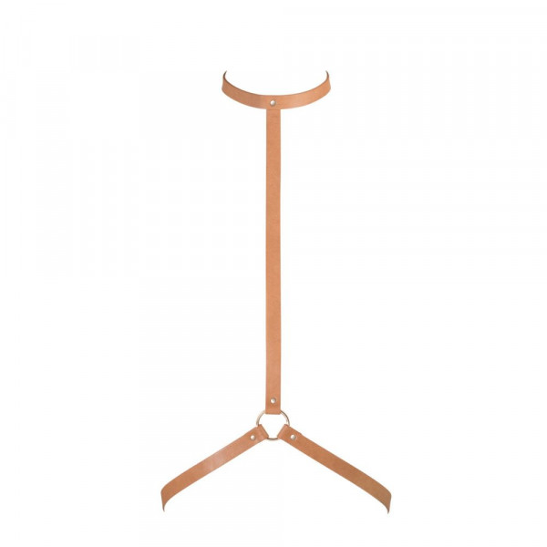 Портупея Bijoux Indiscrets MAZE - I Harness Brown, экокожа