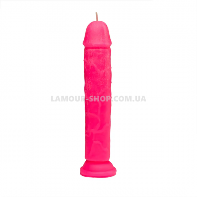 Свічка LOVE FLAME - Dildo Roma PINK Fluor
