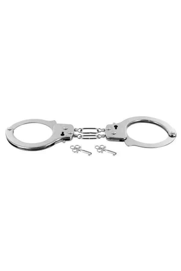 фото Металеві наручники  Fetish Tentation Soft adjustable metal wrist cuffs