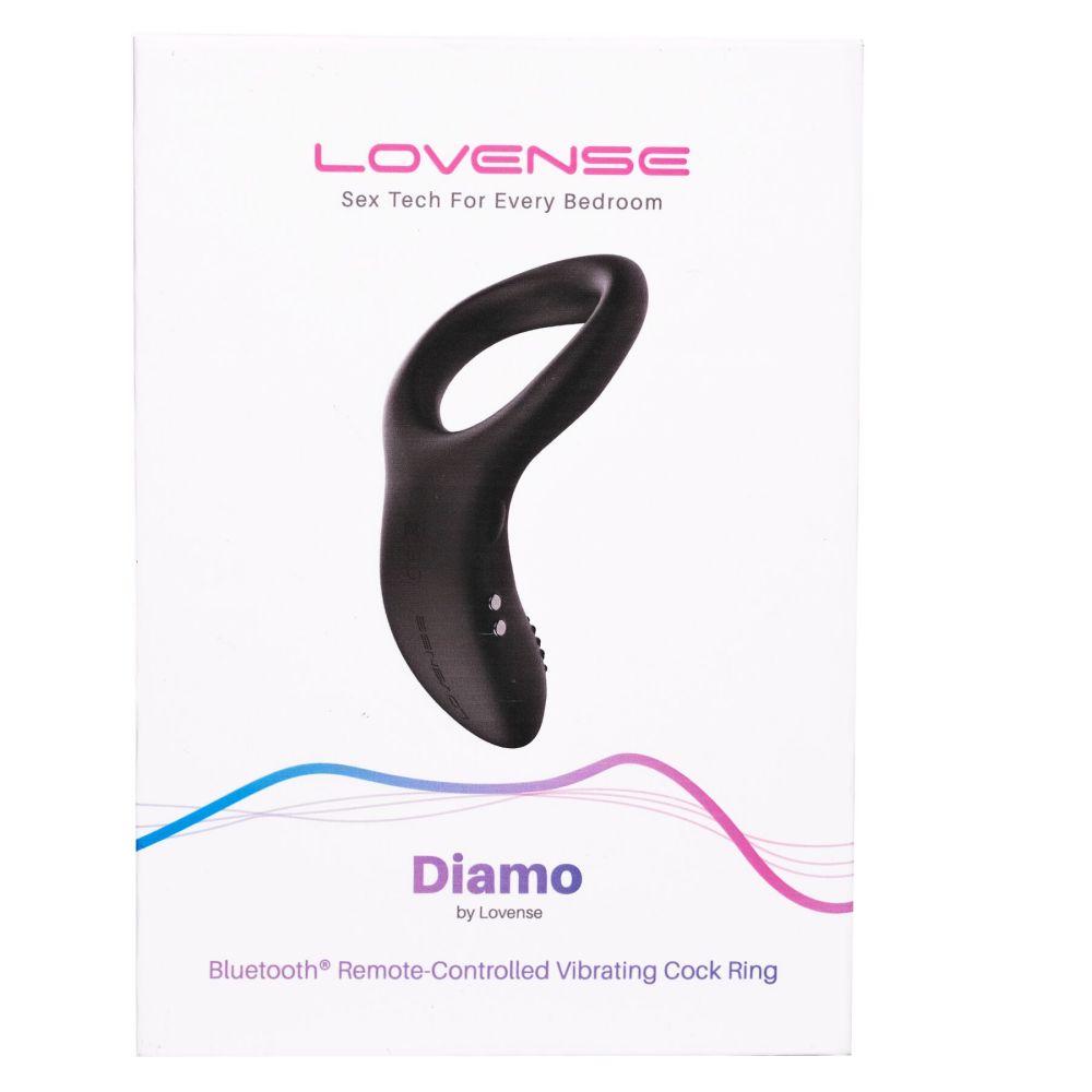 фото Смарт кільце-насадка на член Lovense Diamo Cock Ring