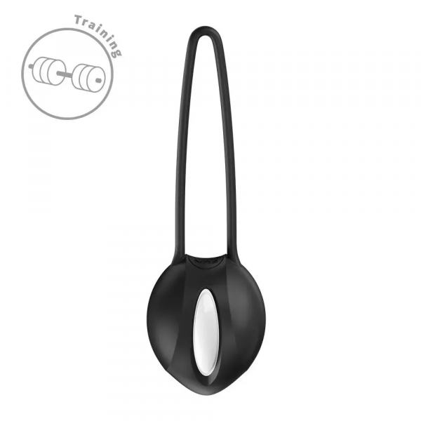 Вагінальна кулька  Fun Factory SMARTBALL UNO Black,діаметр 3,6 см