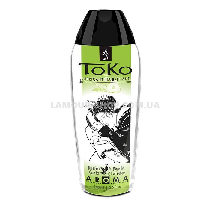 фото Лубрикант на водній основі Shunga Toko AROMA-Pear & Exotic Green Tea (165 мл)