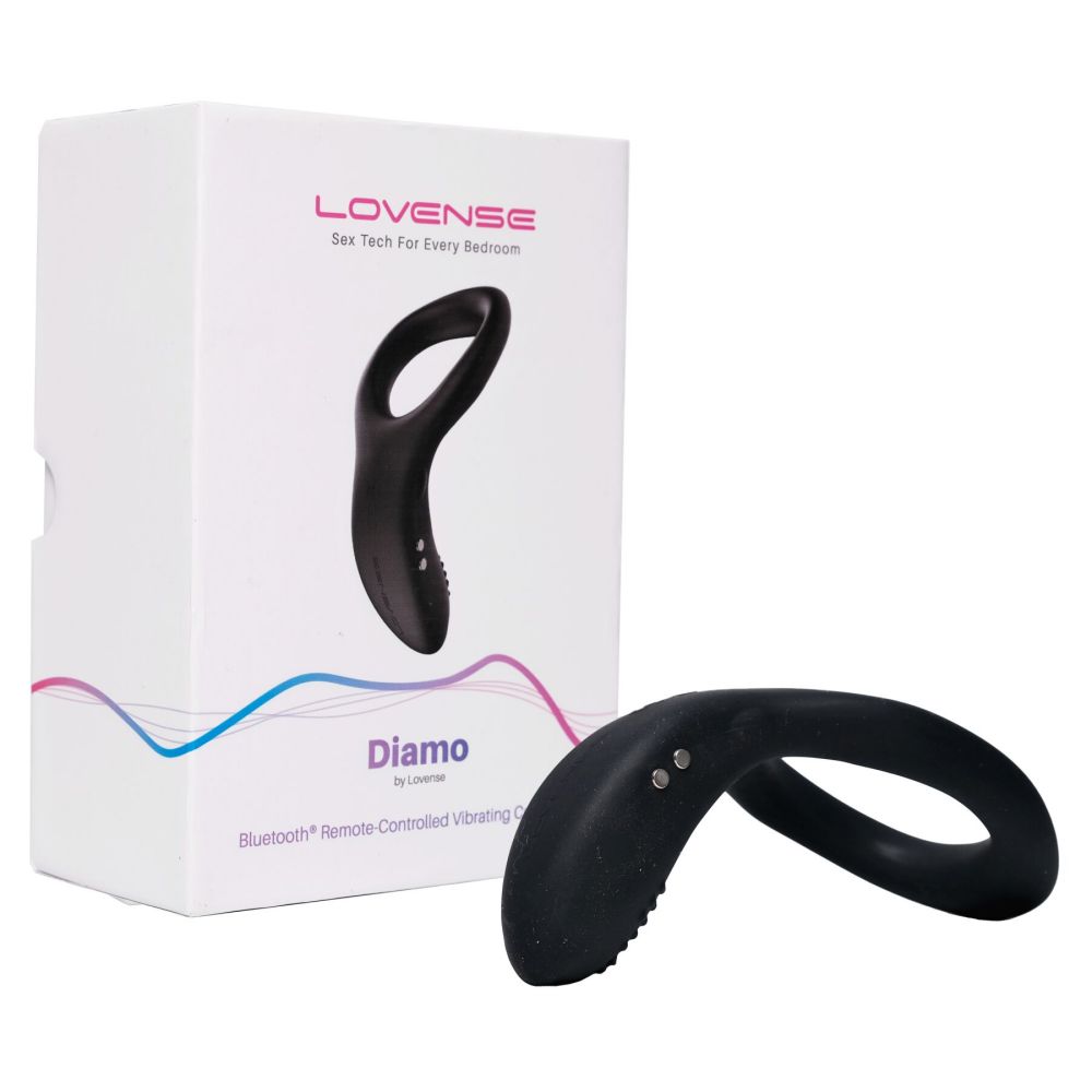 фото Смарт кільце-насадка на член Lovense Diamo Cock Ring