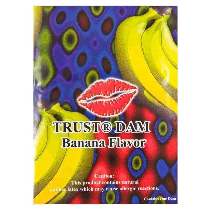 фото Латексна серветка Latex Dental Dams Banana 1 шт
