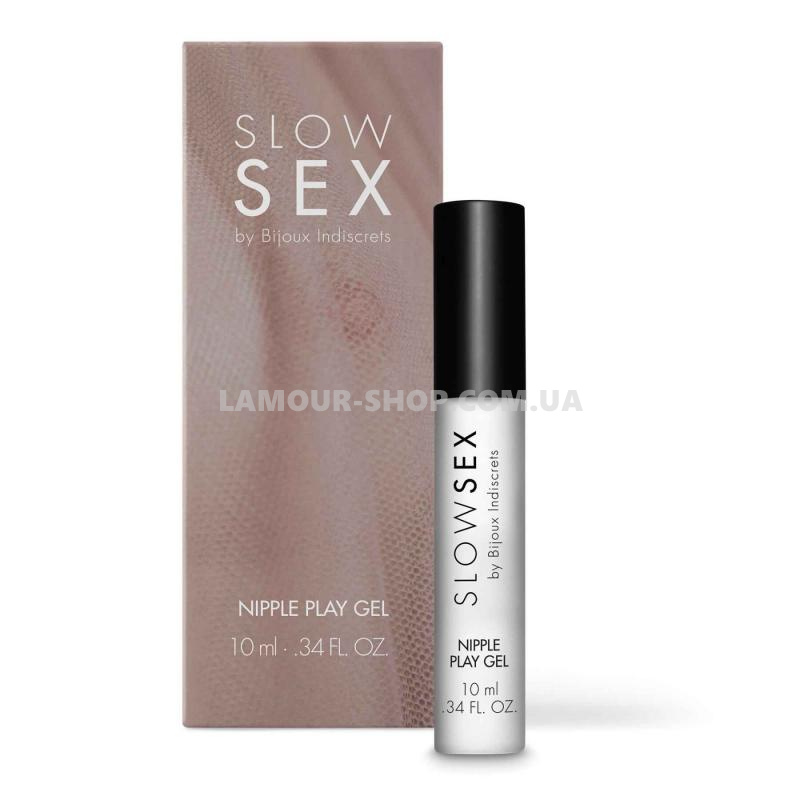 фото Бальзам для сосків Bijoux Indiscrets SLOW SEX - Nipple play gel