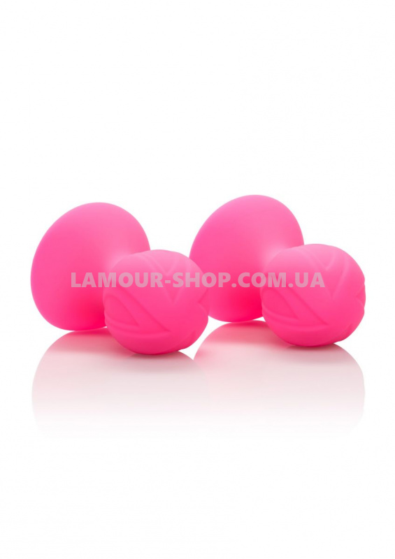 California Exotic Novelties Насадки-помпы на соски Silicone Pro Nipple Suckers фото фото Насадки-помпы на соски Silicone Pro Nipple Suckers