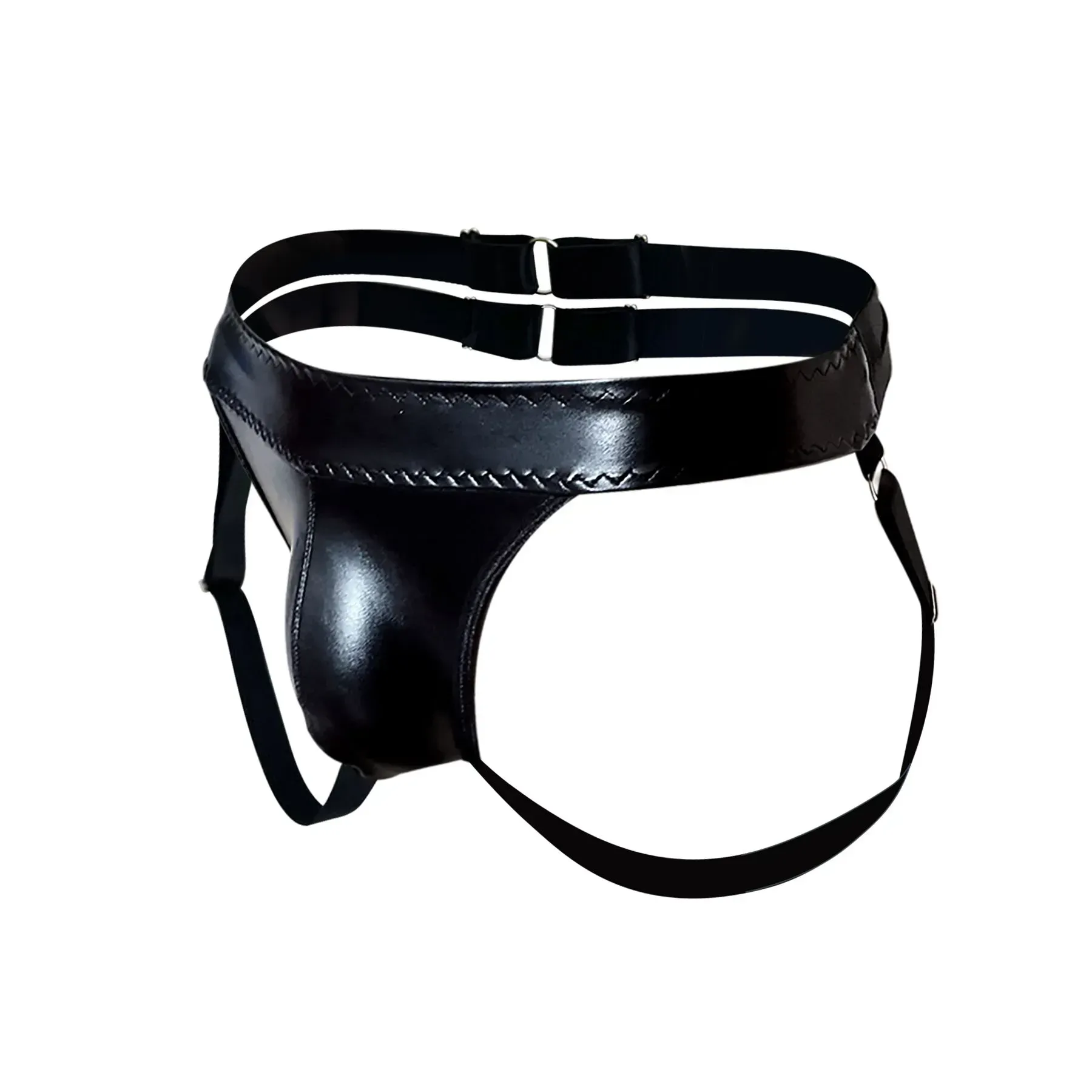 фото Чоловічі вінілові труси  Art of Sex - Atlante, колір Чорний, розмір L-2XL